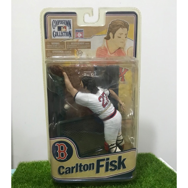 麥法蘭  Mcfarlane MLB 紅襪 Carlton Fisk 公仔 模型
