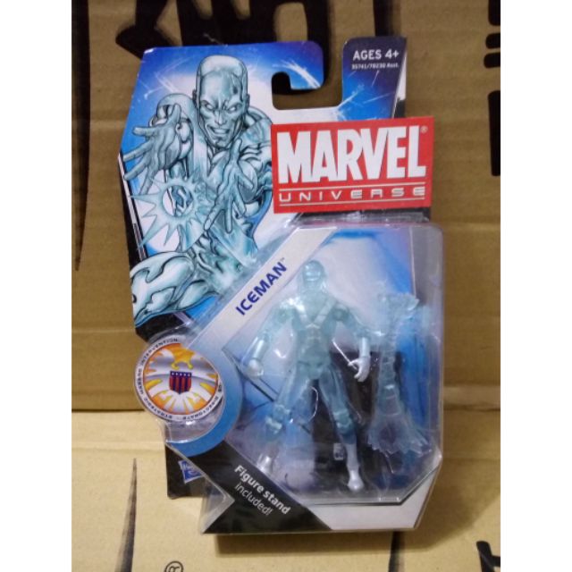 MARVEL UNIVERSE INFINITE 3.75吋 ICE MAN 冰人 非 雷神 鋼鐵人