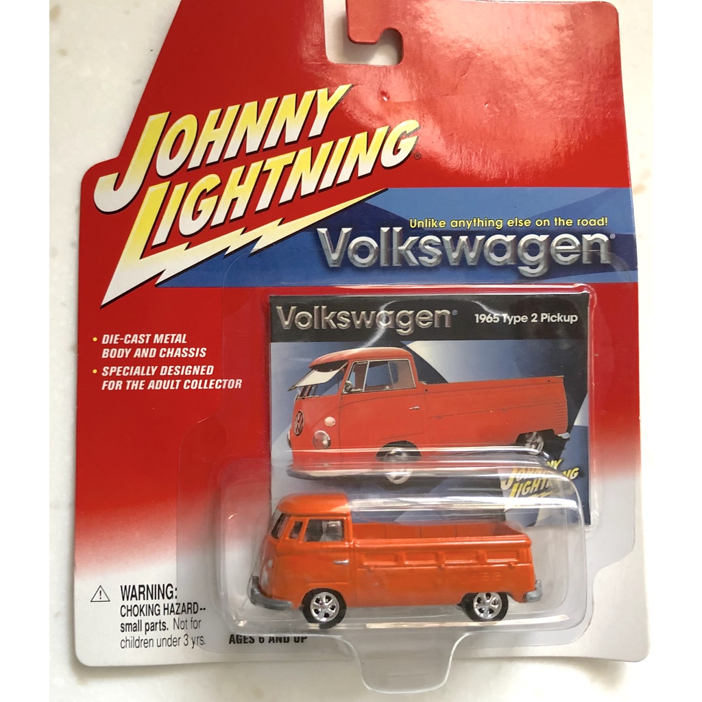 美國 Johnny Lightning 1:64 福斯 貨車 金屬模型車 絕版