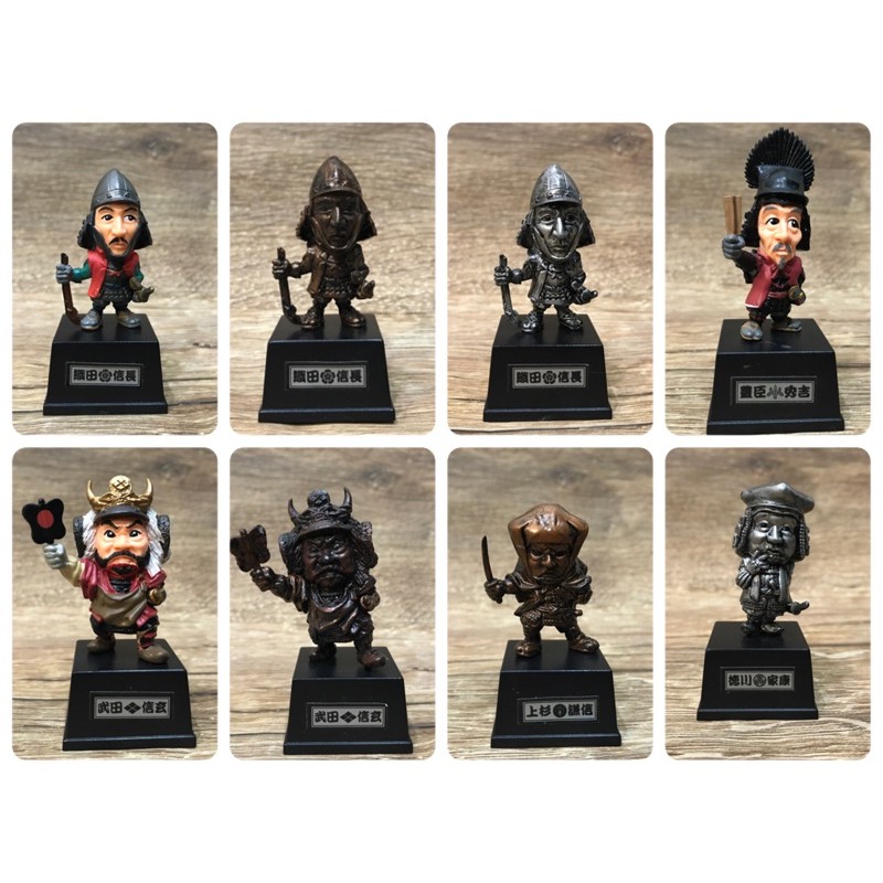 日本戰國武將織田信長武田信玄德川家康豐臣秀吉上斌謙信公仔擺飾玩具大名盒玩扭蛋轉蛋食玩二手 蝦皮購物