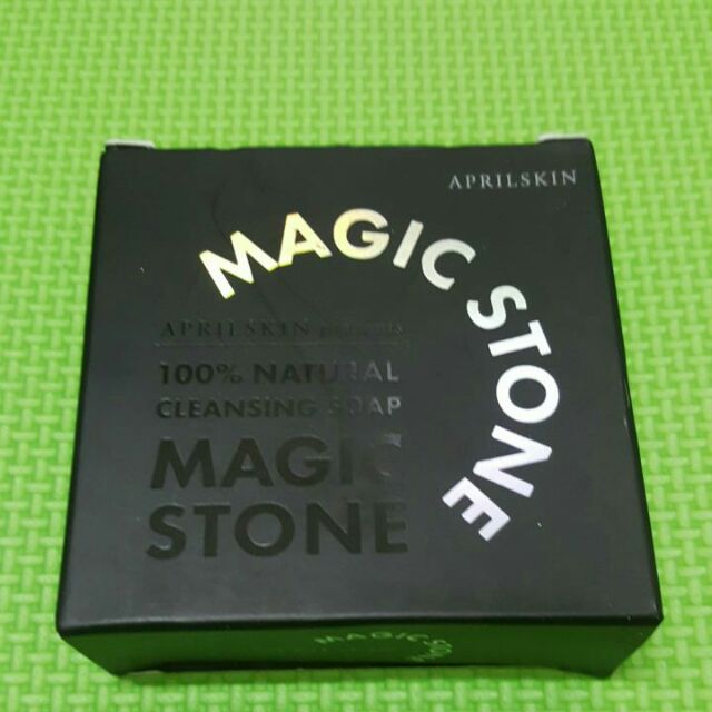 韓國APRIL SKIN-魔法石洗臉皂（黑）