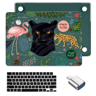 磨砂新款外殼 適用於 macbook pro m2 m4 m3 air 13 14 16英吋塑膠外殼帶注音鍵盤膜+轉換器