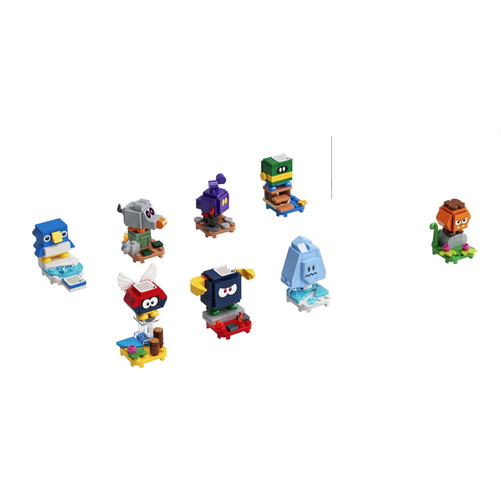 【積木樂園】樂高 LEGO 71402 馬力歐系列 角色組合包－第 4 代 小套8隻