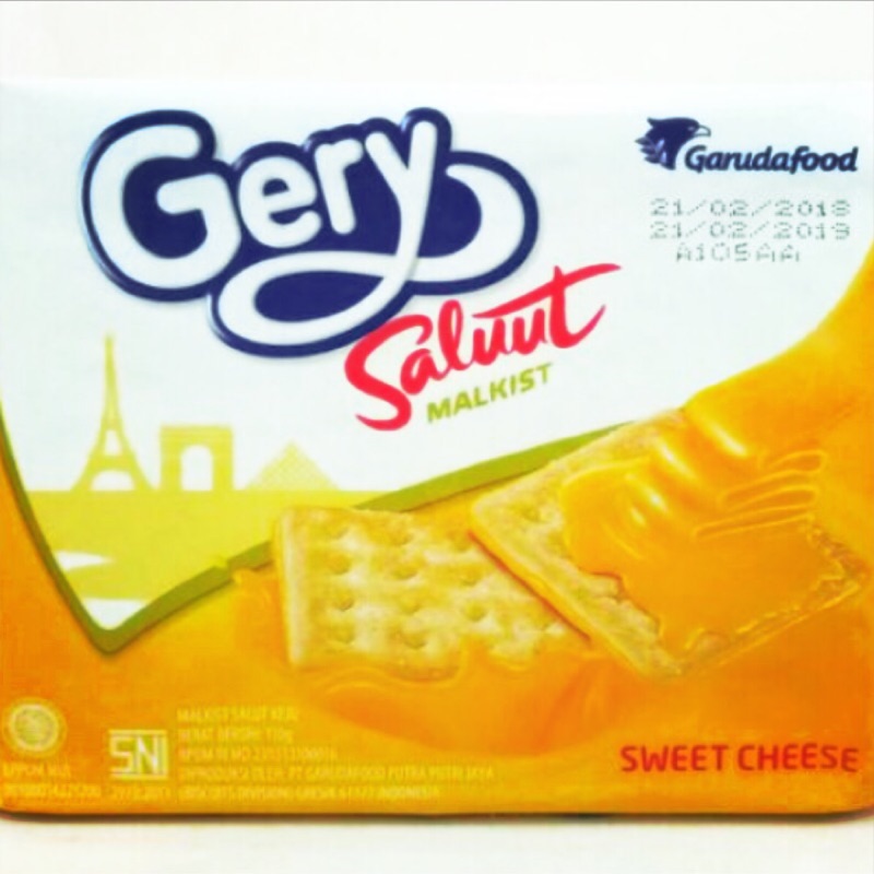 gery厚醬起司餅乾360公克 20小袋入