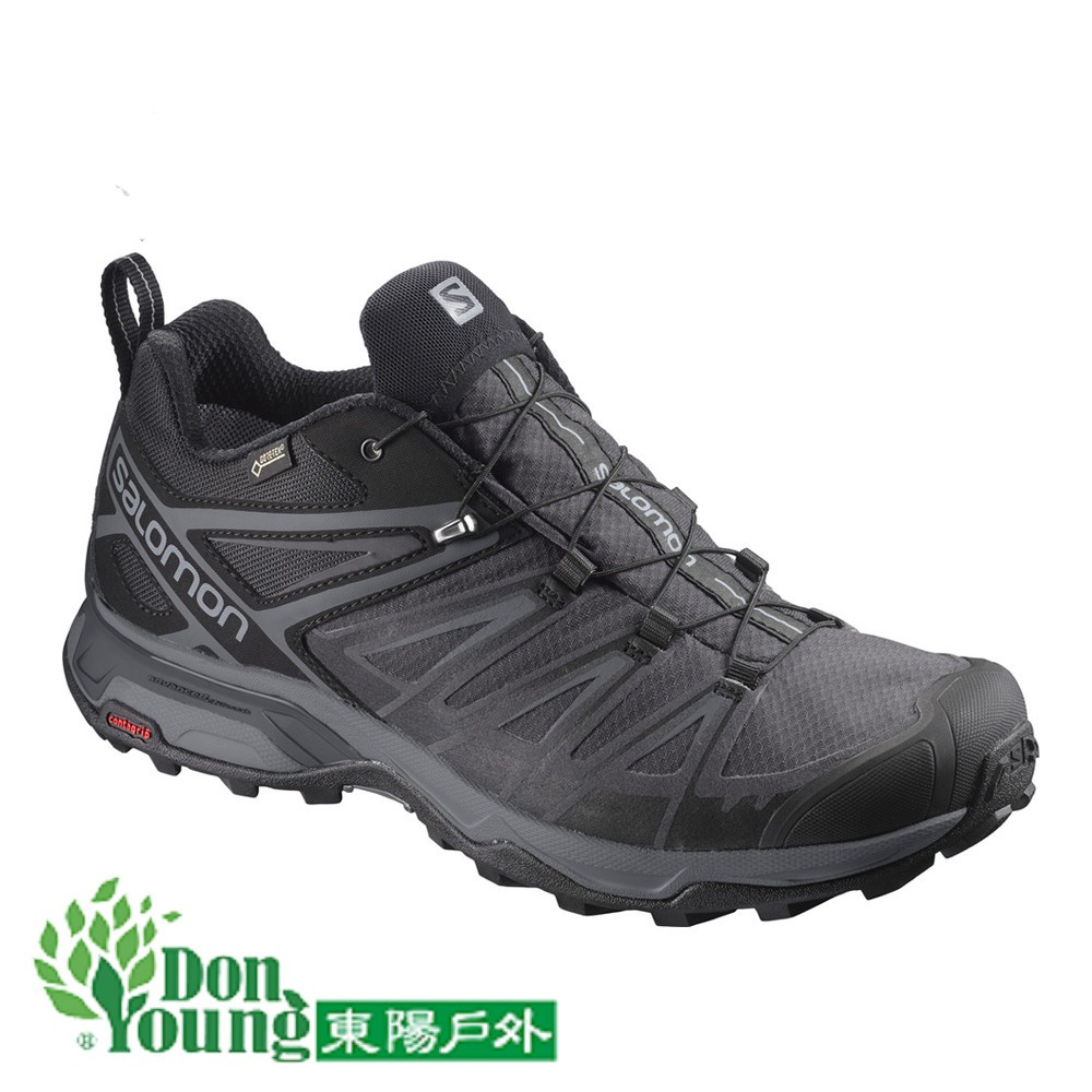 【法國SALOMON】男款 X ULTRA 3 GTX 低筒輕量防水登山鞋 寬楦 低筒 防水 L40659600