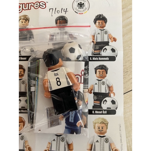 71014 Lego 德國足球隊 世足賽 8號隊員
