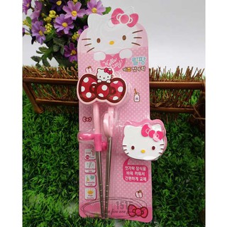 Hello Kitty 蝴蝶結 Kitty Face  兒童專用學習筷