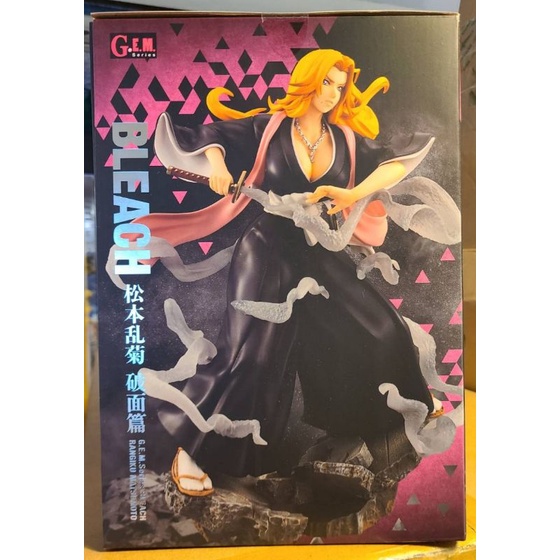 【AJ媽咪玩具鋪】代理版 MH限定 G.E.M BLEACH 死神 松本亂菊 破面篇