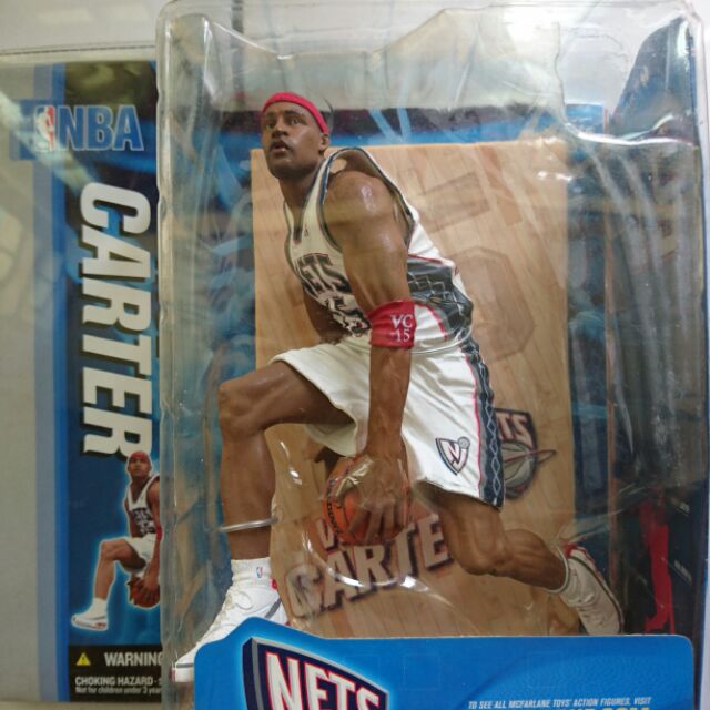 McFarlane 麥法蘭 NBA 紐澤西籃網隊 10代  Vince Carter 卡特 公仔