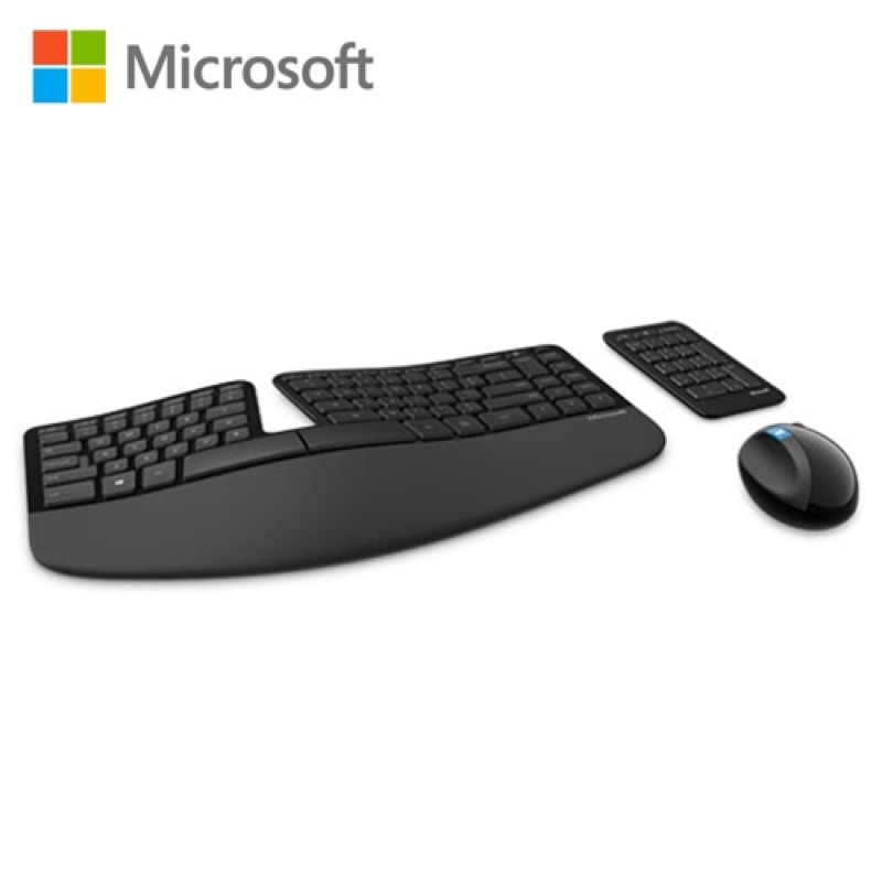 Microsoft 微軟 Sculpt 人體工學無線鍵盤滑鼠組