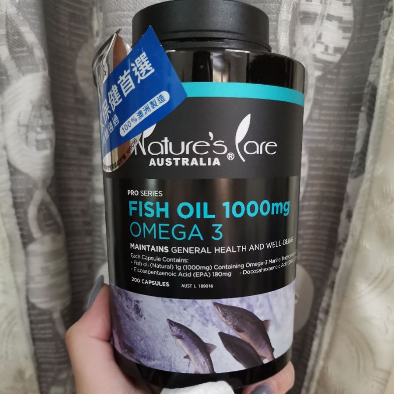 豐納康 Nature's Care 魚油 200顆