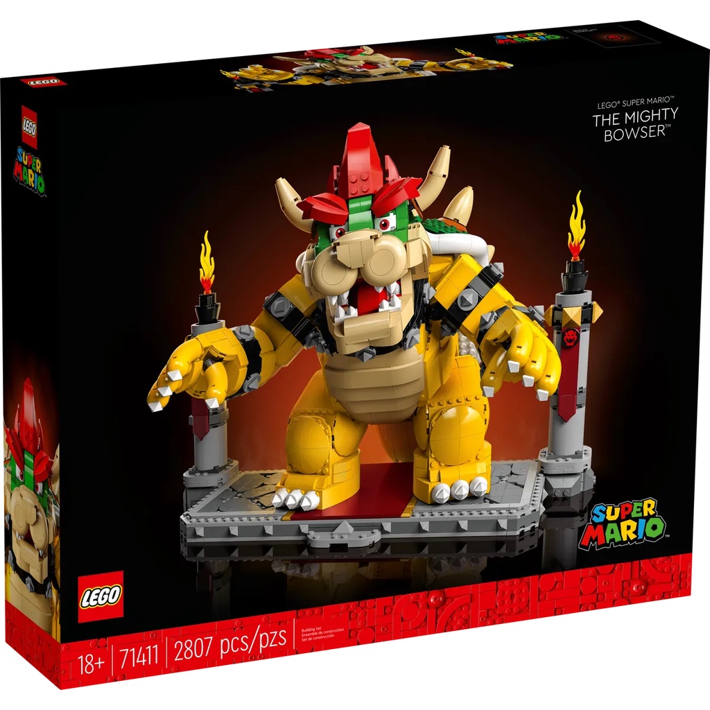 【樂GO】樂高 LEGO 71411 巨無霸庫巴 Mario 庫巴魔王 瑪利歐 玩具 積木 禮物 樂高正版 全新品