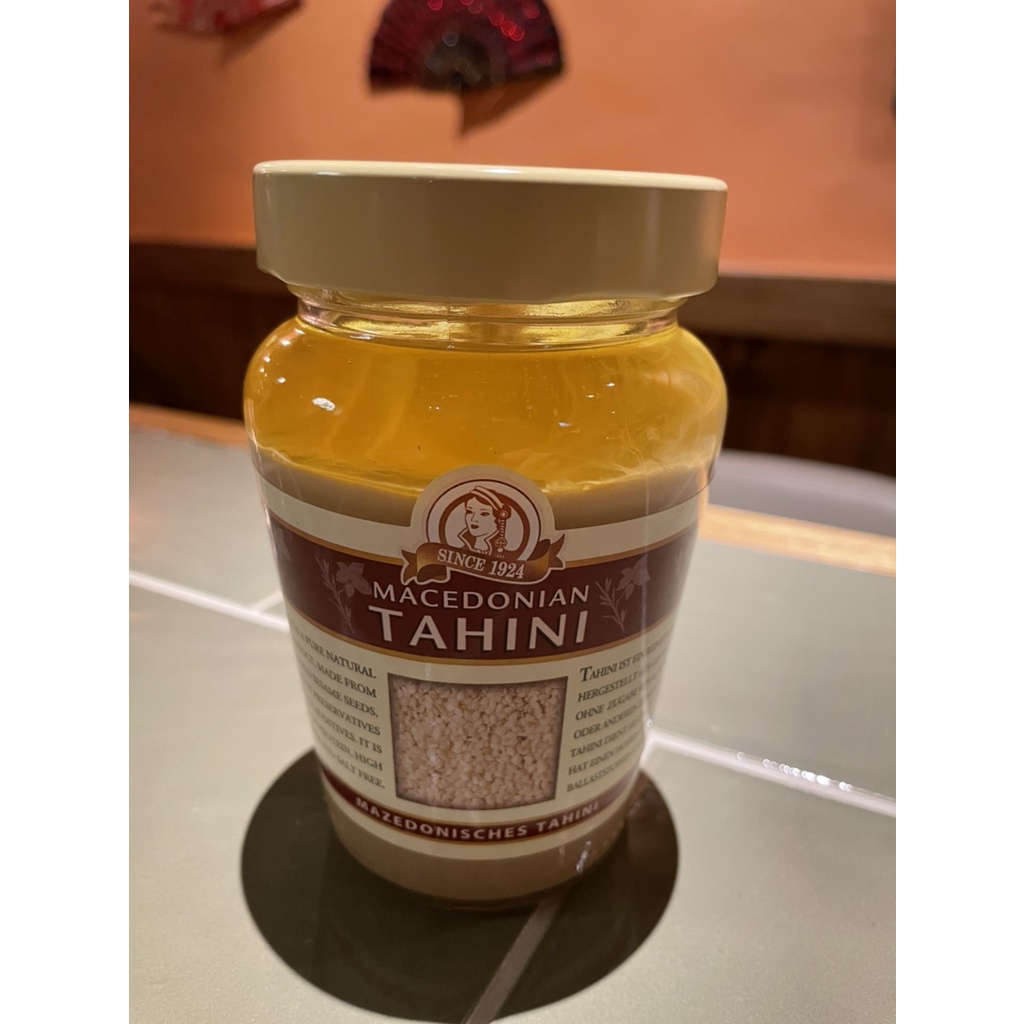 【可刷卡分期】Tahini 中東芝麻醬 300g 鷹嘴豆泥專用 雅典細滑純芝麻醬