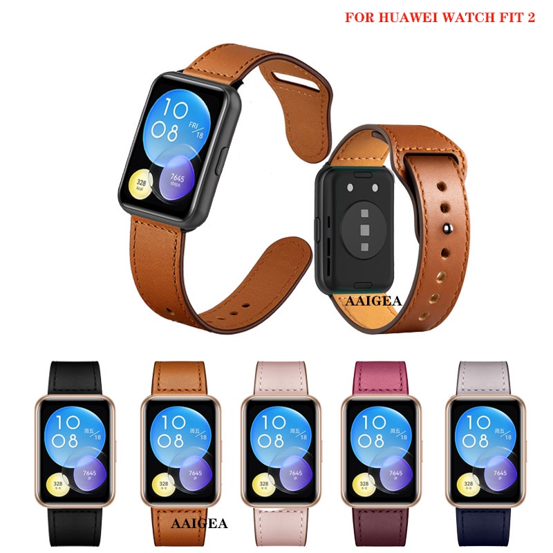 華為 真皮錶帶, 帶連接器, 適用於 Huawei Watch fit 2 new / fit2