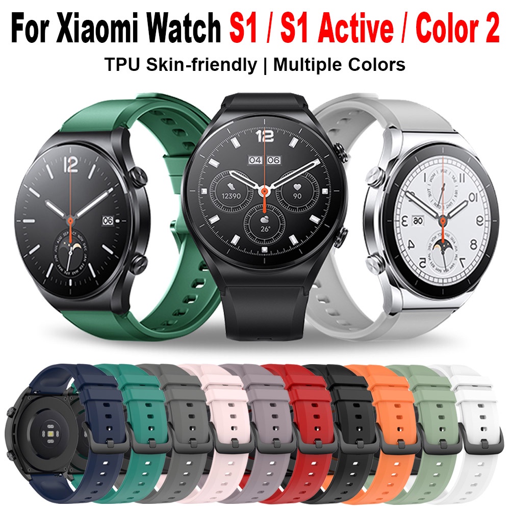 Xiaomi Watch S3 錶帶 小米手錶 2 Pro 錶帶 S1 Active 矽膠錶帶 小米手錶運動版 運動錶帶