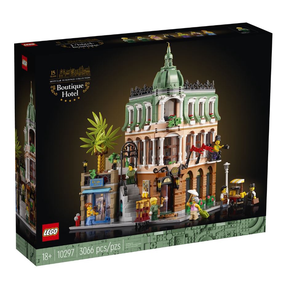 【台南樂高 益童趣】&lt;盒損&gt; LEGO 10297 精品渡假飯店 樂高® Icons 街景 收藏