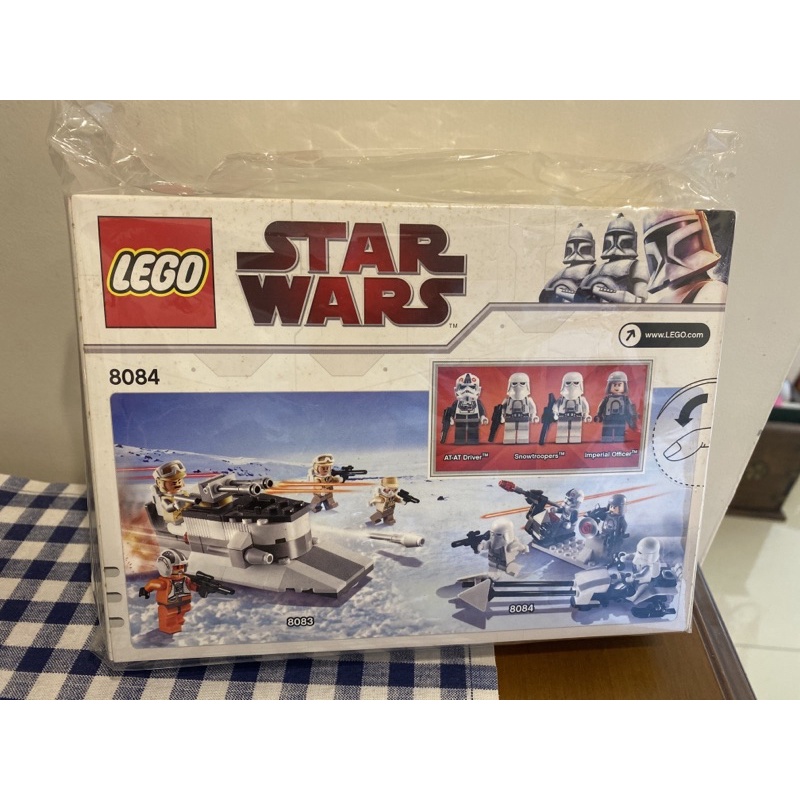 Lego 8084  vs Lego75132 STAR WARS樂高星戰系列 帝國雪兵戰鬥組合(客訂）