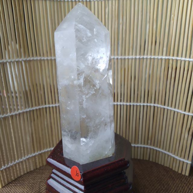 施家椪氣紫晶讚 A 6白水晶柱擺件 980 白水晶 晶柱 擺件 入厝 財位 招財 水晶 蝦皮購物