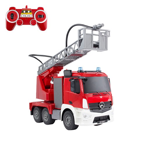 (型號E527-003)2.4G遙控1:20賓士授權噴水消防車