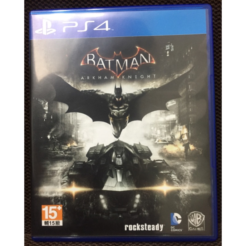 Ps4 蝙蝠俠 阿卡漢騎士batman Arkham Knight 英文版 蝦皮購物