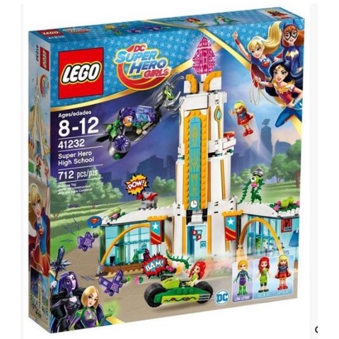 LEGO SUPER HEROES 41232 GIRLS Super Hero High School出清商品外盒不佳