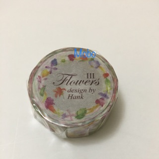 Ours 原創紙膠帶-蒔花弄草系列 Hank flowers III