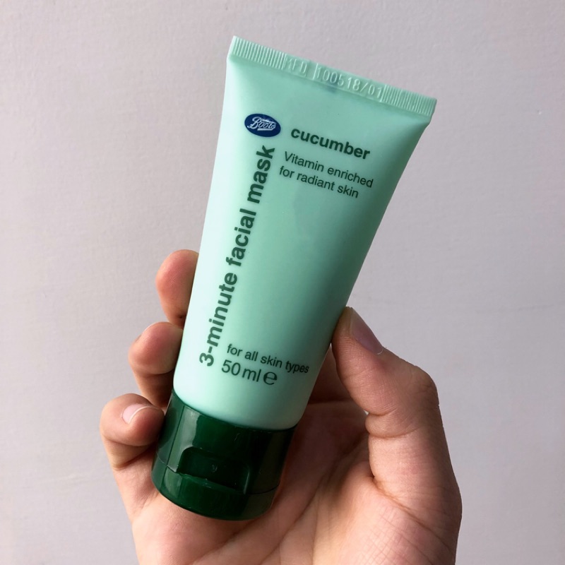 現貨 泰國 Boots 小黃瓜3分鐘面膜 3 minutes mask
