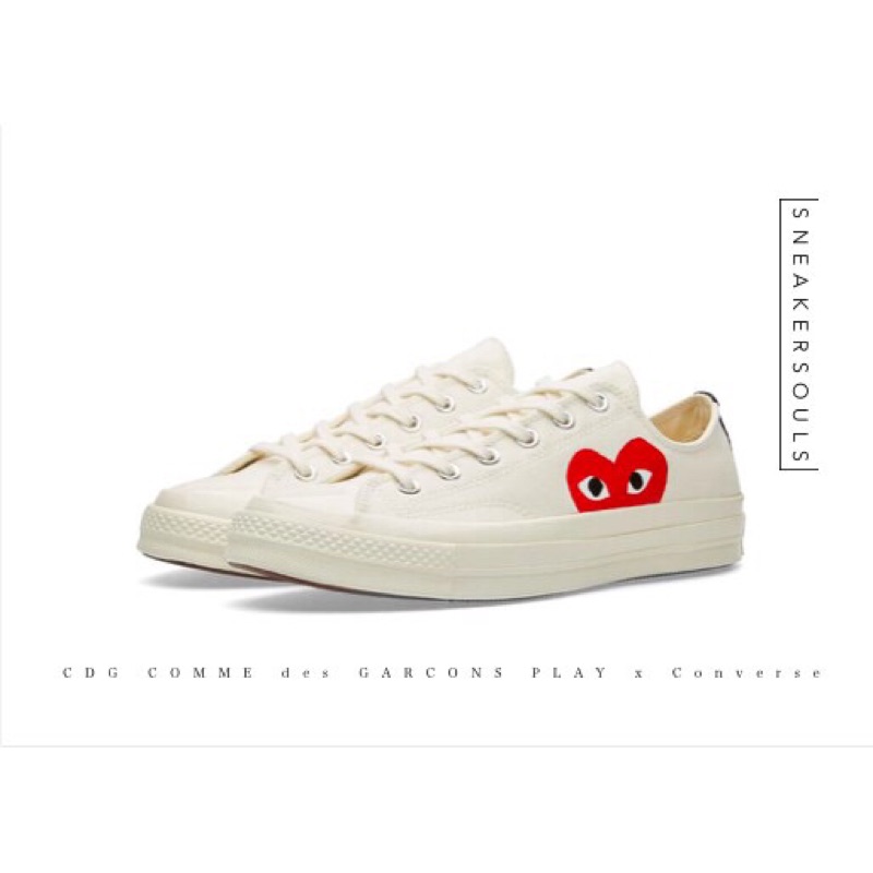 converse x play comme des garçons