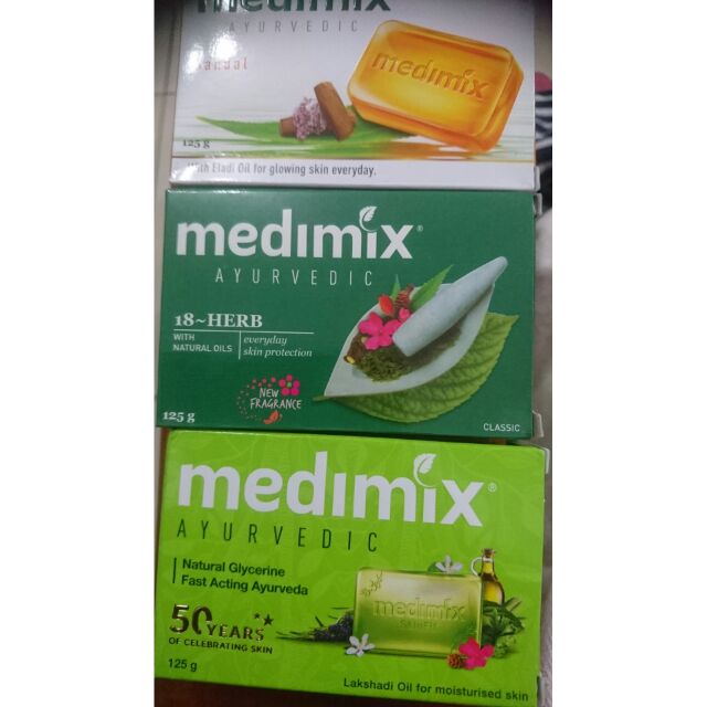 印度原裝進口MEDIMIX）/寶貝美膚皂（淺綠色）/印度綠寶石皇室藥草浴美肌皂（深綠）