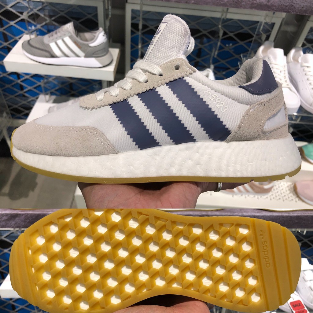 adidas Originals I-5923 Runner 白 灰 藍 D97351 US 5～8 女鞋 INIKI