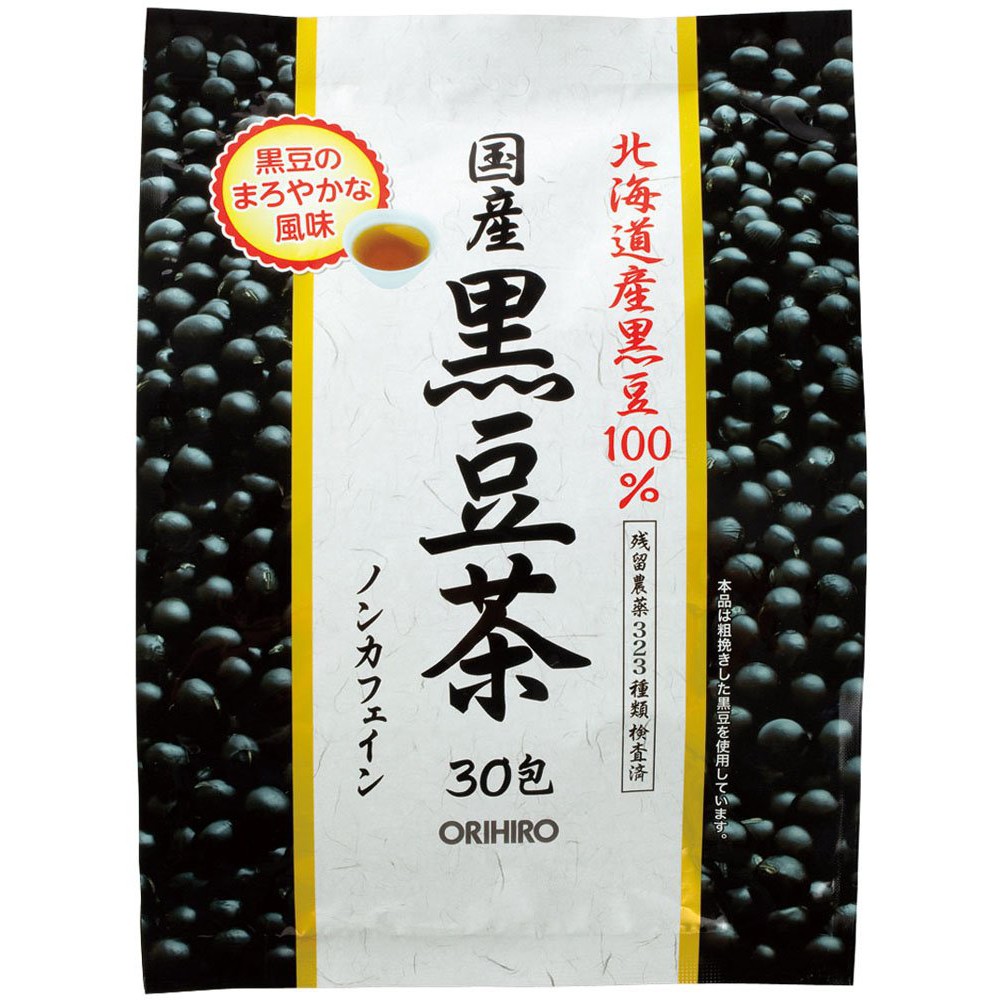日本 ORIHIRO 朝日北海道國產黑豆茶180g (30小包入)