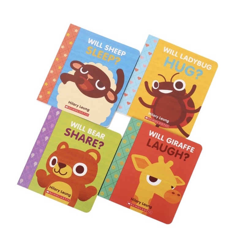 預購Fun Friends 好朋友系列 點讀版 4冊套裝-適用好餓的毛毛蟲點讀筆-適用年齡段: 0歲-3歲