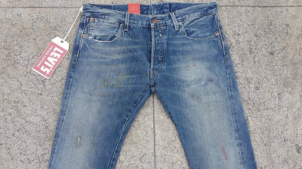 西方不敗全新歐洲版Levi's LVC 501XX 1955年特製版 Clifford Levis 大E 布邊 W34