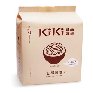 【KiKi食品雜貨】KiKi 老醋辣麵 5包/袋 (五辛素)