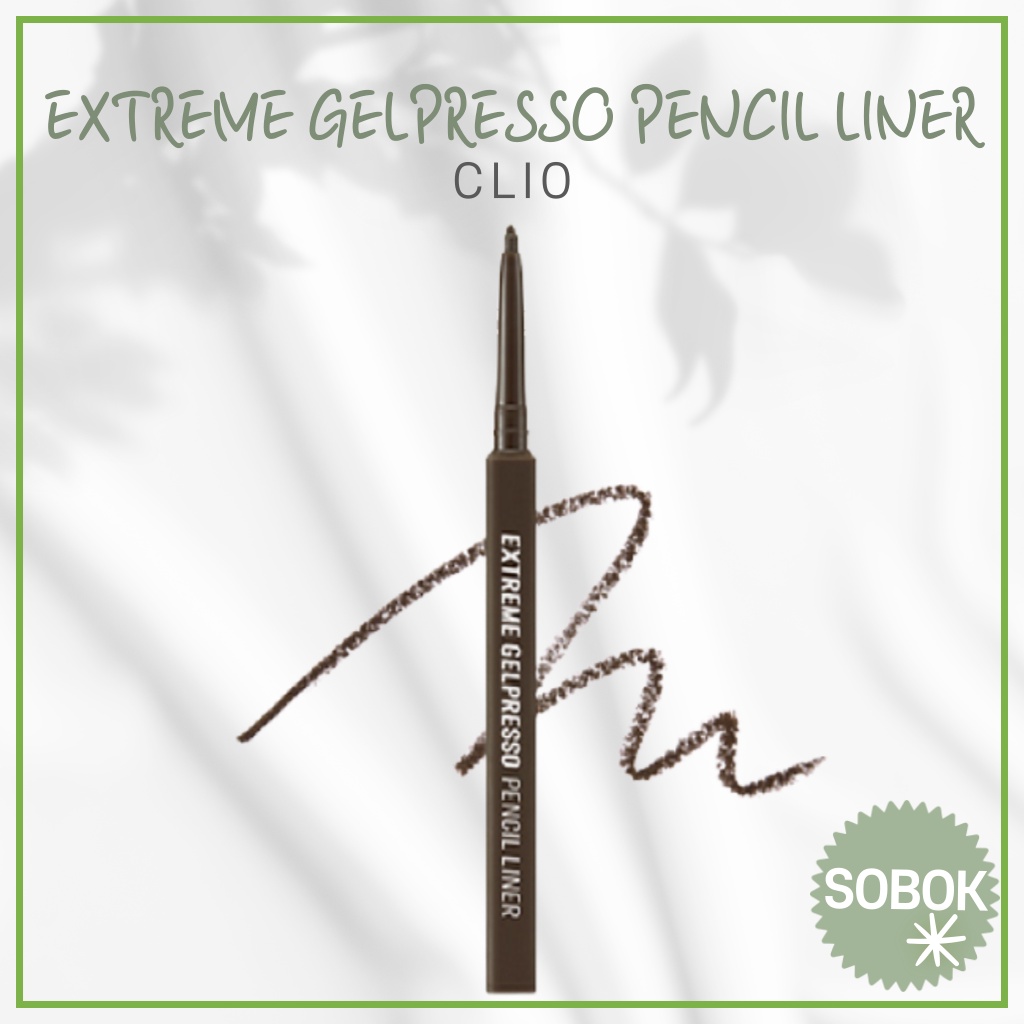 [CLIO] EXTREME GELPRESSO 鉛筆線筆 6 色 /持久 防水眼線筆