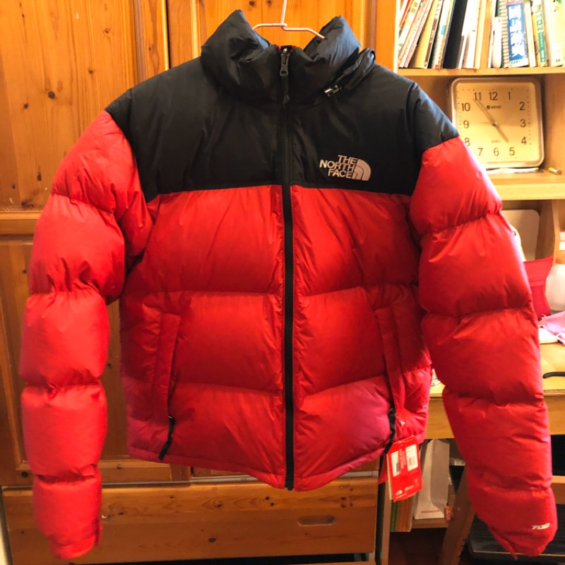 the north face nuptse 1996 red