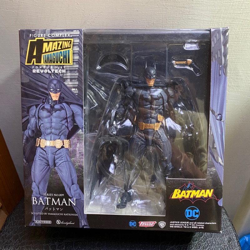 含運(正版)海洋堂 山口式 蝙蝠俠 已拆 DC BATMAN 正義聯盟