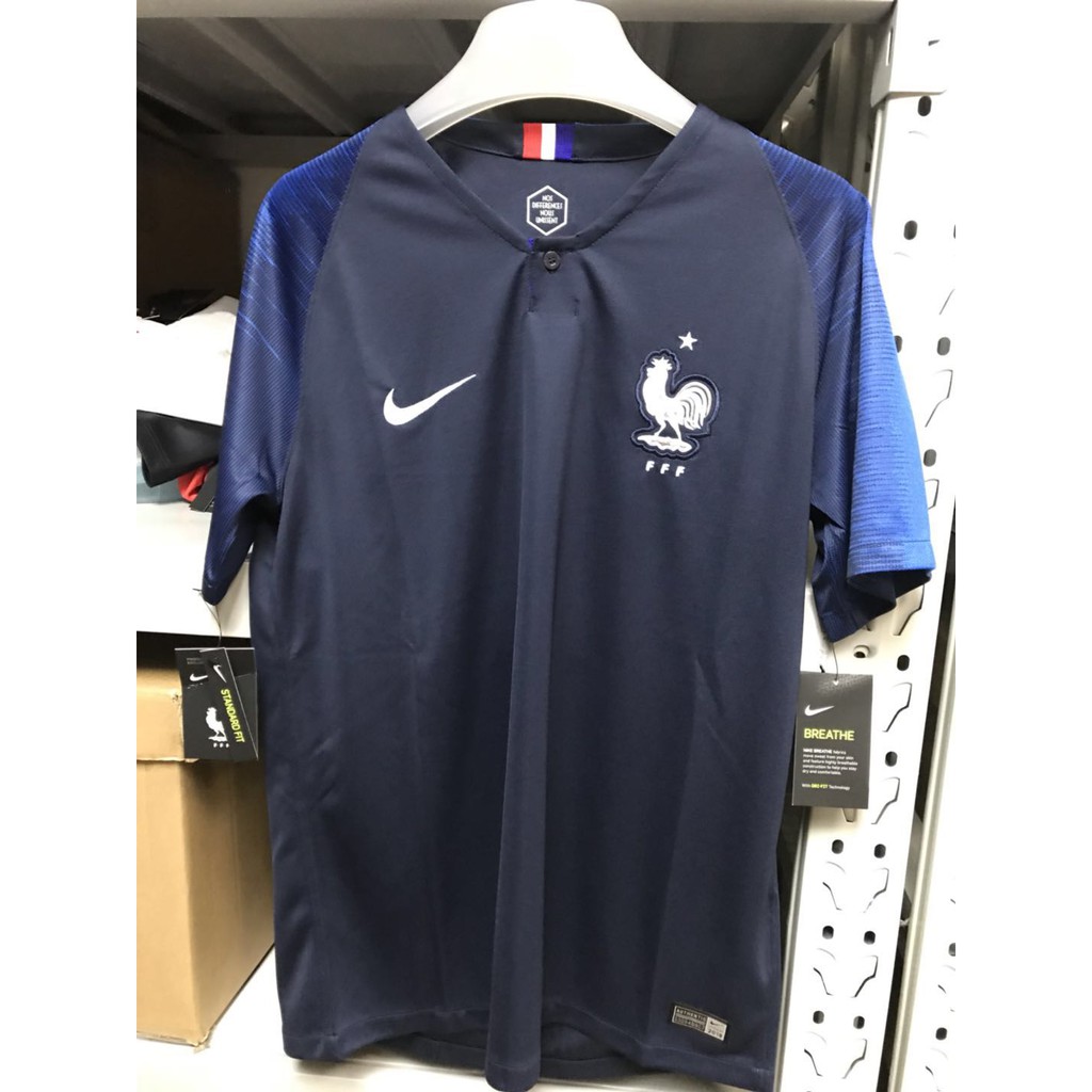 免費燙印字號nike 足球衣2018世界盃法國主場球迷版球衣893872-451 | 蝦皮購物