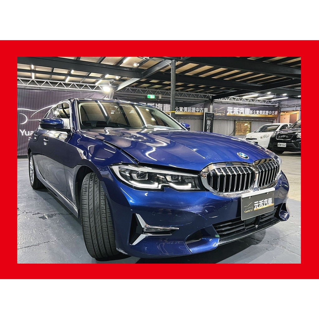 (123)正2019年 總代理 G20型 BMW 3-Series Sedan 330i Luxury 2.0 汽油 藍