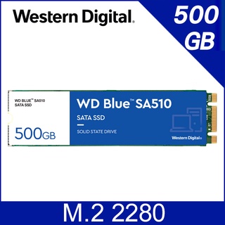 [隔日到貨] WD 藍標 SSD SA310 500G 500GB M.2 2280 SATA 3D NAND 固態硬碟