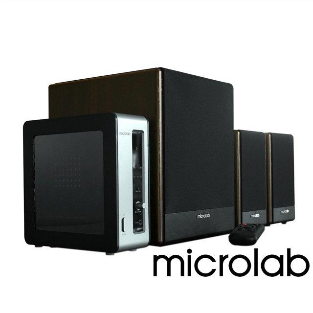 Microlab FC530 四件式 2.1聲道多媒體音箱系統 二手 電競 遊戲 音樂 電影 劇院 音響 環繞 重低音