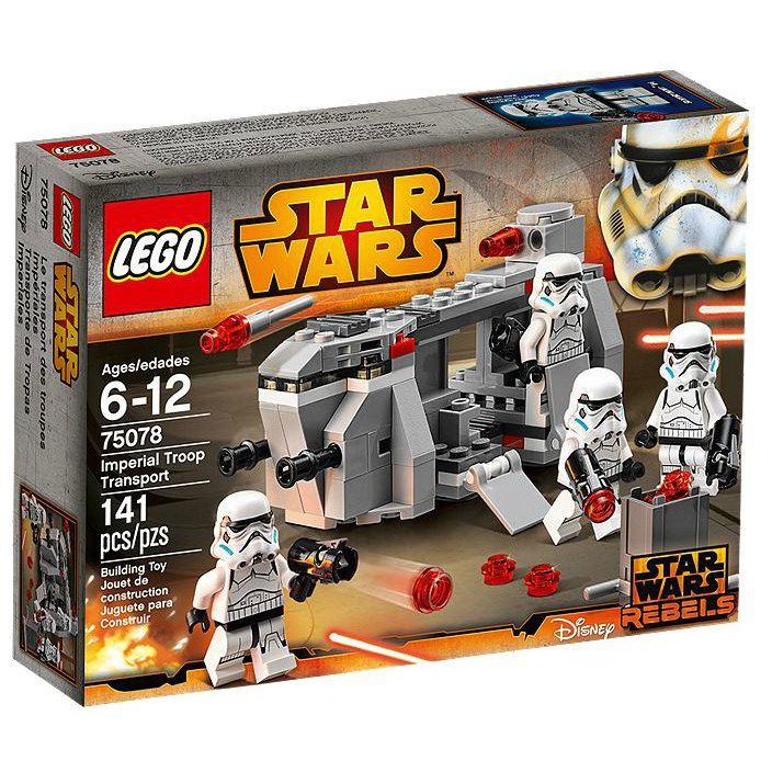 樂高 LEGO Star Wars 星際大戰 帝國運輸艦 風暴兵 全新未拆封 75078