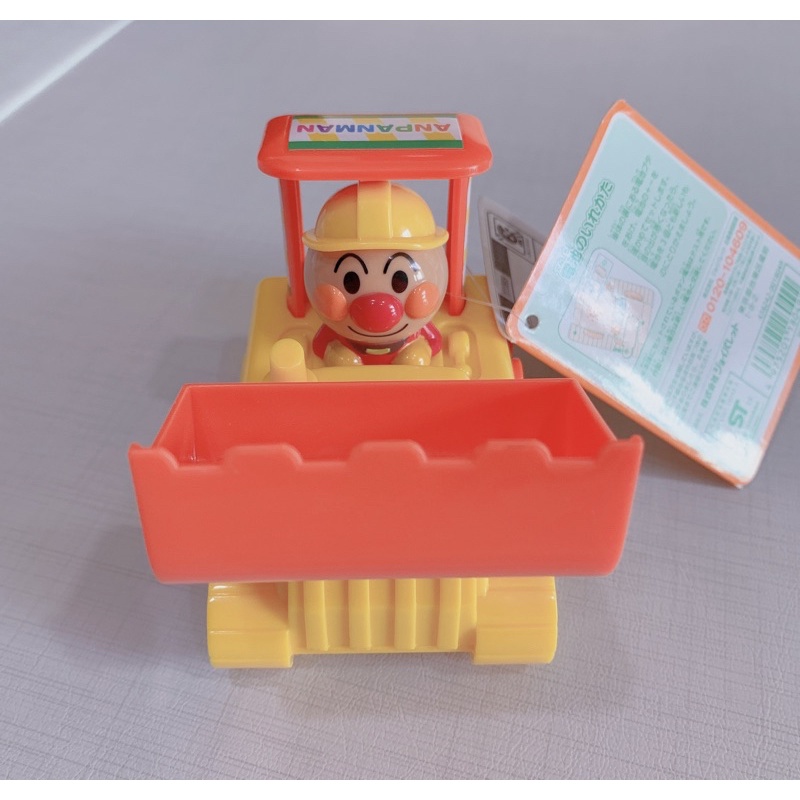 全新日本麵包超人堆土機 挖土機 有聲車 車車玩具 麵包超人玩具