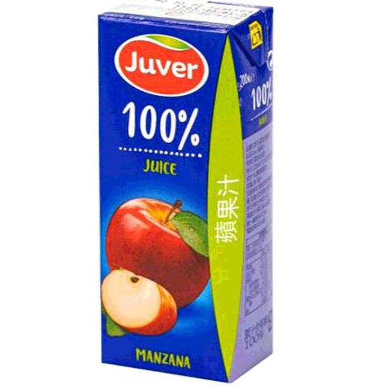 Juver 蘋果汁 200毫升 X 30入 C105918 單次運費限購一組