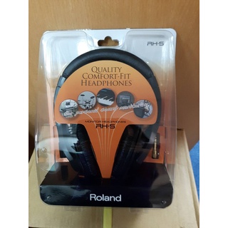 【Roland 樂蘭】立體聲全罩式監聽耳機 (RH-5)