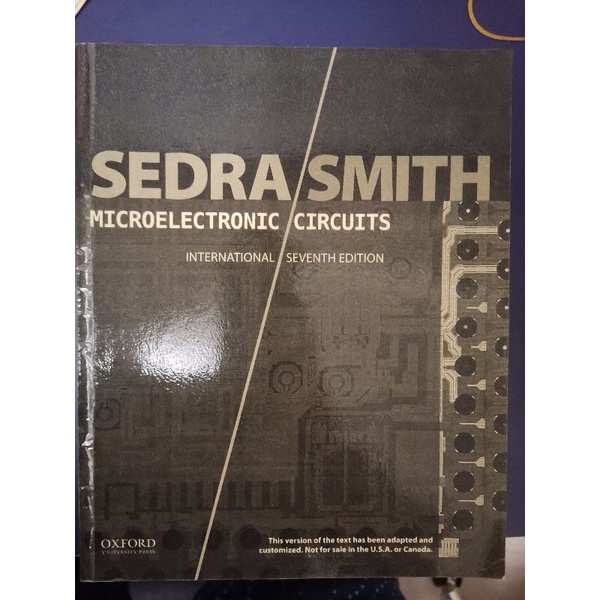 Microelectronic circuits 7th (Sedra Smith)