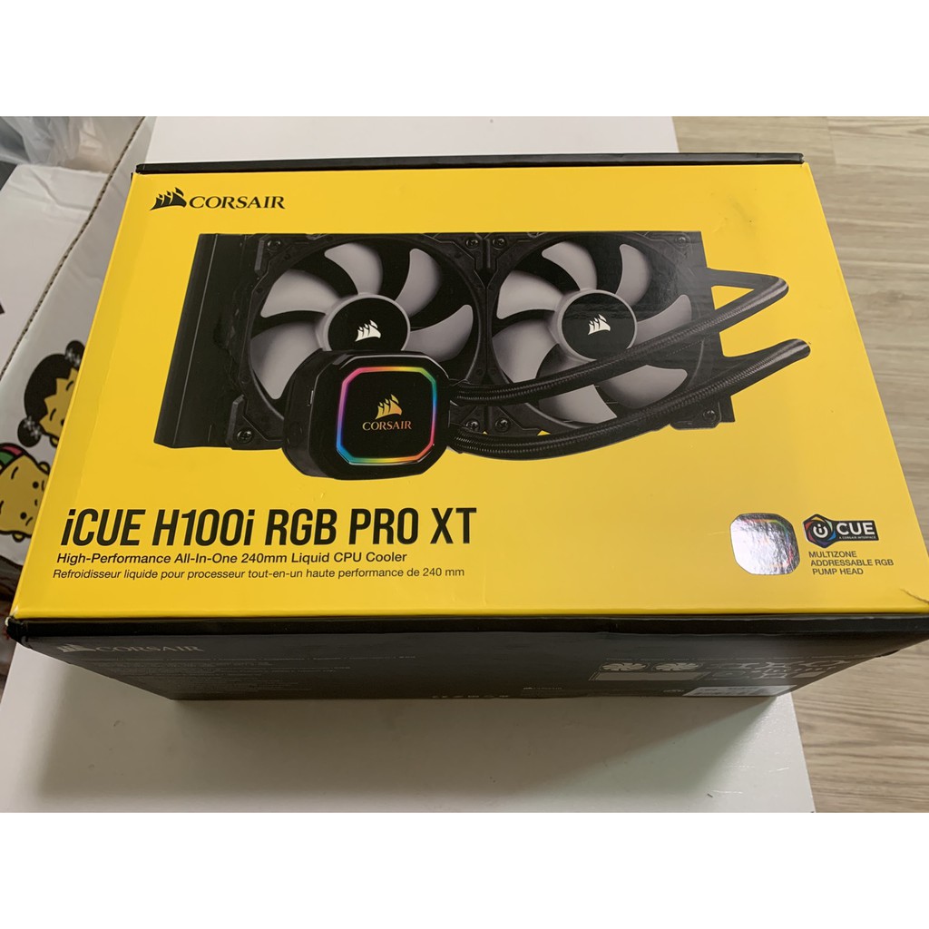 Corsair 海盜船 iCUE H100i RGB PRO XT CPU水冷式散熱器