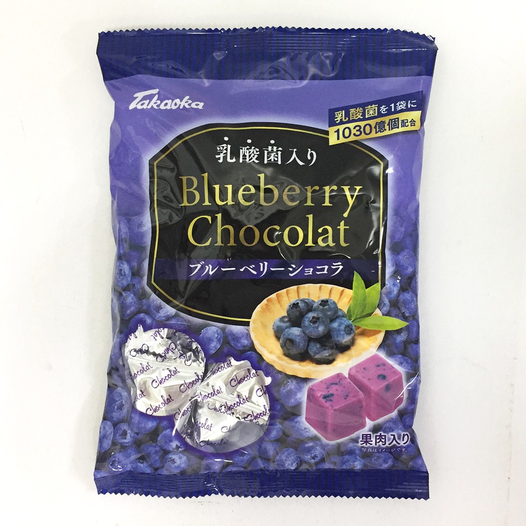 高岡 乳酸菌藍莓巧克力 103g 【配菓】