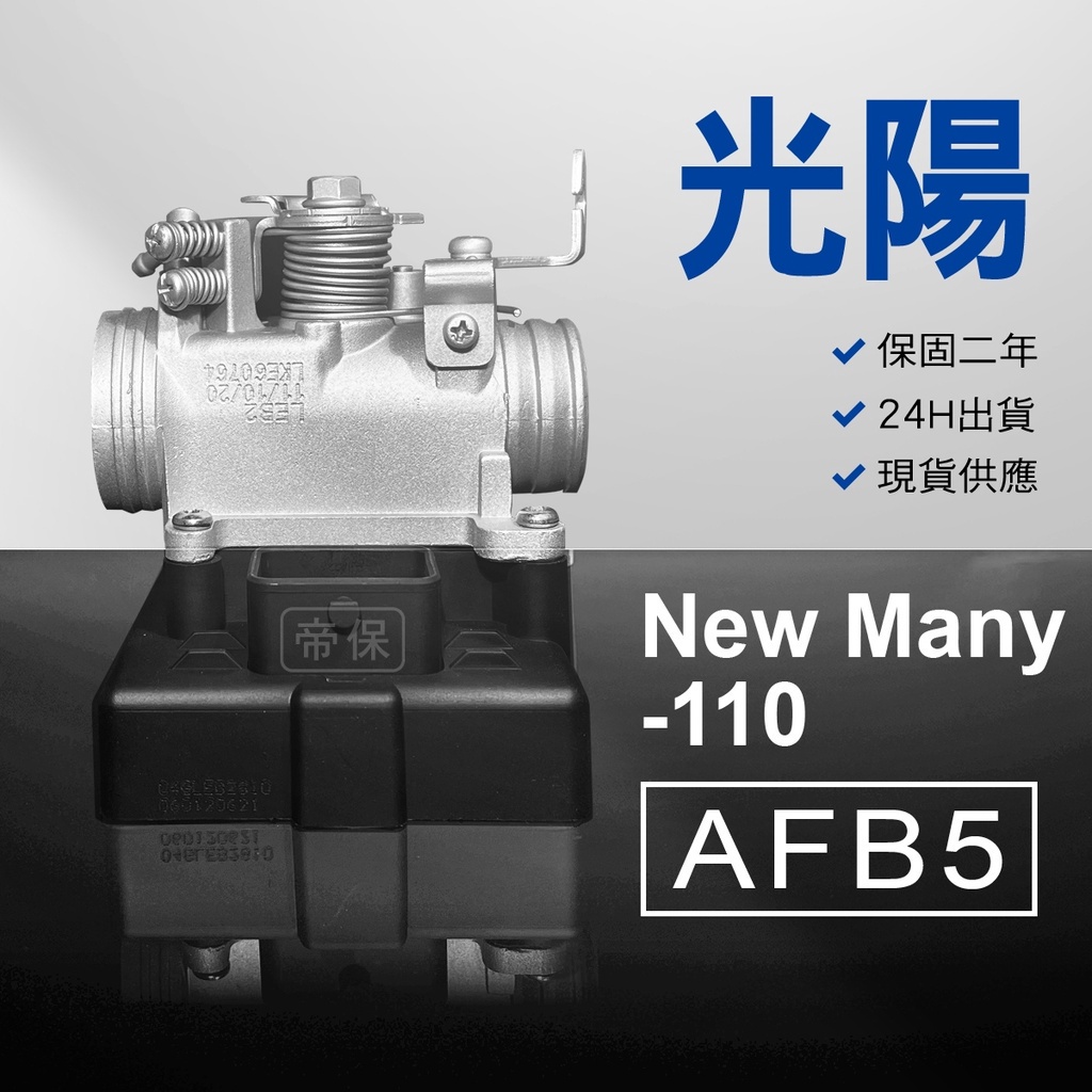 🏆保固二年 24H出貨 新魅力 New Many【110cc】 AFB5  整理品 節流閥 光陽三陽西門子機車電腦ECU