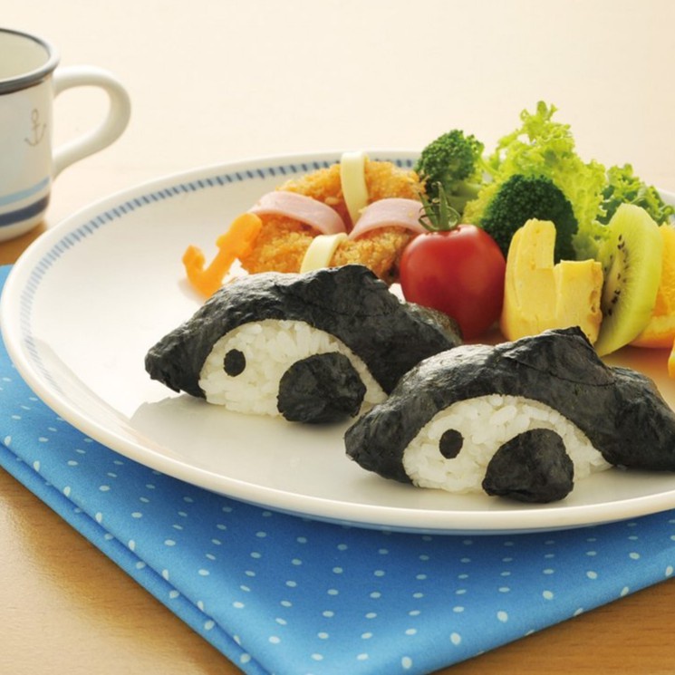 日本🇯🇵 ARNEST 可愛 海豚 飯糰 壓模 模具 親子創意料理 1組   灰熊SONG